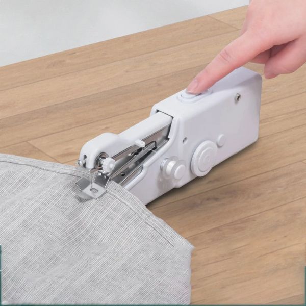 Maschinen Nähmaschine Home Mini Vollautomatische Tragbare Handheld Kleine Elektrische Nähmaschine Manuelle Kleidung Ausbessern Magisches Werkzeug