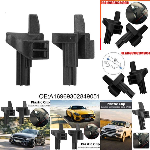 Aggiornamento Nuovo per Mercedes W169 Classe A W245 Classe B Modelli Clip di Fissaggio in Plastica per Mensola Posteriore A169 693 02 84/9051