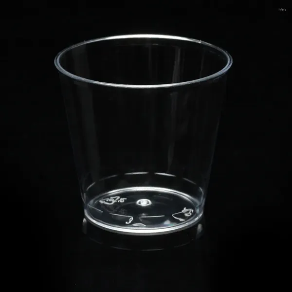 Coppe usa e getta di tazze da 50 pezzi da 30 ml ecologiche ecologiche di plastica duri Shot Shooter Glass Shooter per matrimoni per feste di compleanno per festa di compleanno