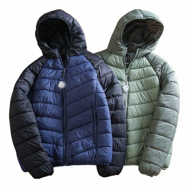 hafif düz renk ceket erkekler tüy kapüşonlu palto hafif paltolar yastıklı fermuarlı parkas 2023 Sonbahar kış büyük boy m179 c8d4#