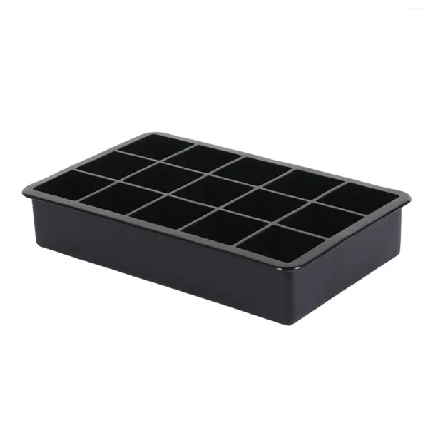 Moldes de cozimento Bandeja de gelo de silicone 15 mesmo molde quadrado doméstico fácil liberação caixa diy ferramentas específicas de cozinha itens para casa #