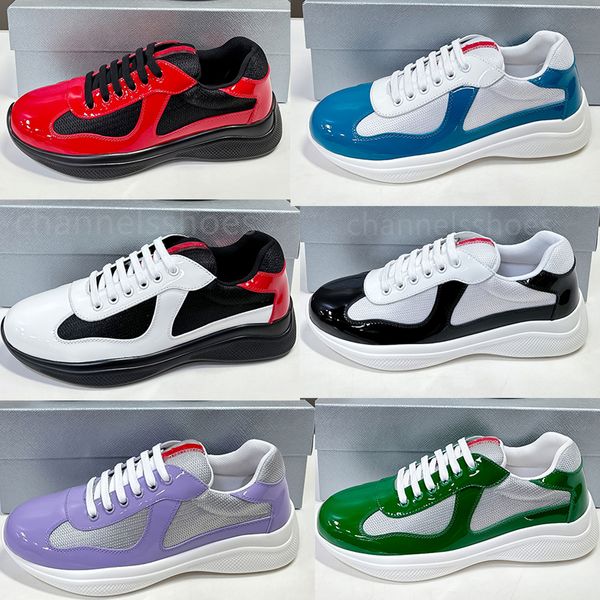 Yeni Koşu Ayakkabı Tasarımcı Ayakkabı Sneakers Trainers Erkek Ayakkabı Kırmızı Dipler Ayakkabı Açık Ayakkabılar Office Sneaker Lüks Ayakkabı Naylon Spor Ayakkabıları Kutu ile Kadın Ayakkabıları