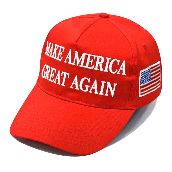 Cappellino da festa Trump Activity Berretto da baseball in cotone ricamato Trump 45-47th Make America Great Again Cappello sportivo 11 LL