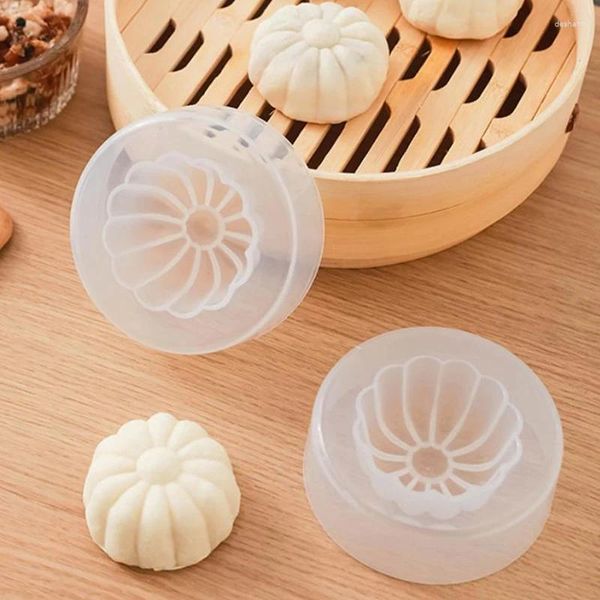 Ferramentas de cozimento chinês baozi molde diy pastelaria torta bolinho fazendo molde cozinha grau alimentício gadgets ferramenta lua bolo