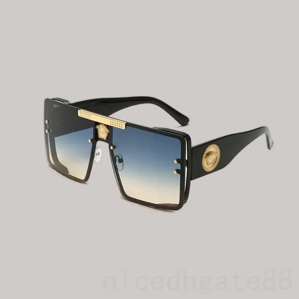 Fascino uomo occhiali da sole firmati beach drive adumbral lenti a colori misti polarizzati uv400 occhiali da sole di lusso donna full frame pc marrone occhiali leopard ga0128 C4