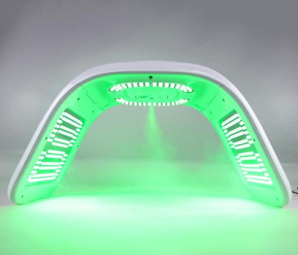 5D Kollagen Licht Led Licht Therapie Haut Verjüngung Schönheit Maschine für Gesicht Dampf Nano Spray Anti Aging Gesichtsmaske6300012