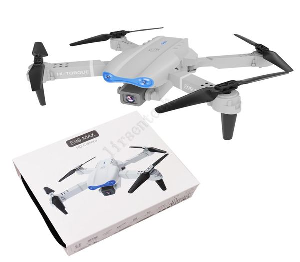 Высокопроизводительный мини-складной дрон-камера e99 max Flying Wi-Fi FPV самолет 4k Full HD 1080p двойная камера для съемки Quadcopter4598312