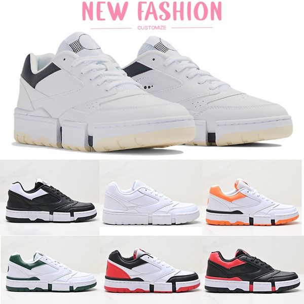 2024 Designer Plataforma Mens Casual Running Shoes Branco Preto Vermelho Verde Homens Mulheres Esportes Sapatilhas Jogging Walking Shoe 36-45