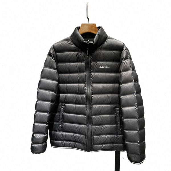 Shan BAO 2022 di marca invernale leggero caldo piumino stile classico giovani uomini di grandi dimensioni sciolto di alta qualità nero piumino N719 #