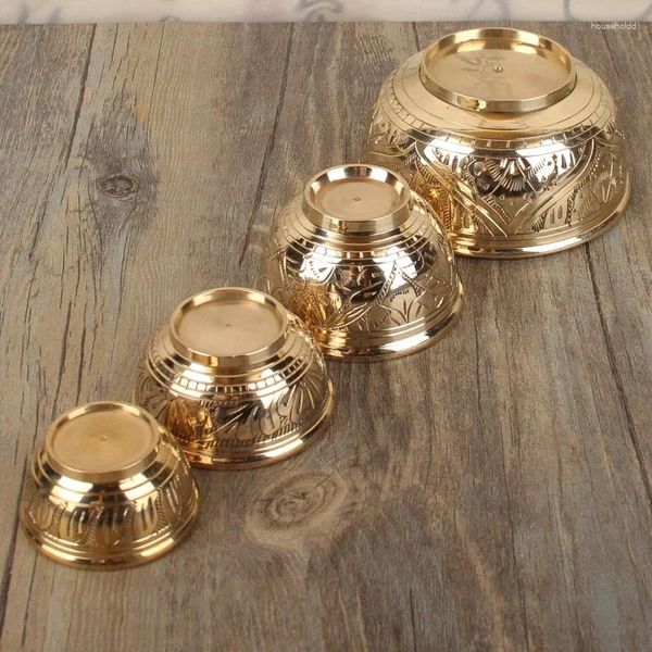 Tassen Untertassen Reines Kupfer Likör S Glas Kreative Hochzeit Wein Milch Tasse Retro Teetassen Bronze Goldene Buddhistische Tee Schüssel Hause Drinkware Geschenk