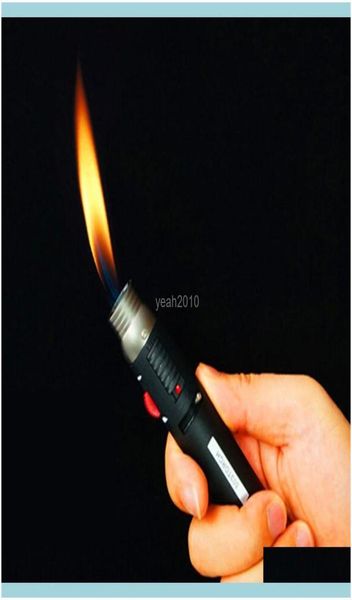 Açık Gadgets ve Yürüyüş Sporları Açık Mekan Kampı Kamp Barbekü Çakmak Torch Jet 1300 Derece Alev Kalem Bütan Gazı Ref4982054