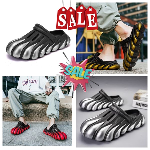 EVA-Lochschuhe mit dicken Sohlen, Sandalen, Sommer, Strand, Herrenschuhe, Zehentasche, atmungsaktive Sandalen, GAI Unisex, Sommer-Slipper, Herrenschuhe, COOL