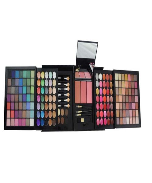 Intero professionale 177 colori set trucco ombretto fard in polvere cosmetici tavolozza lucidalabbra Maquiagem regalo di Natale7909139