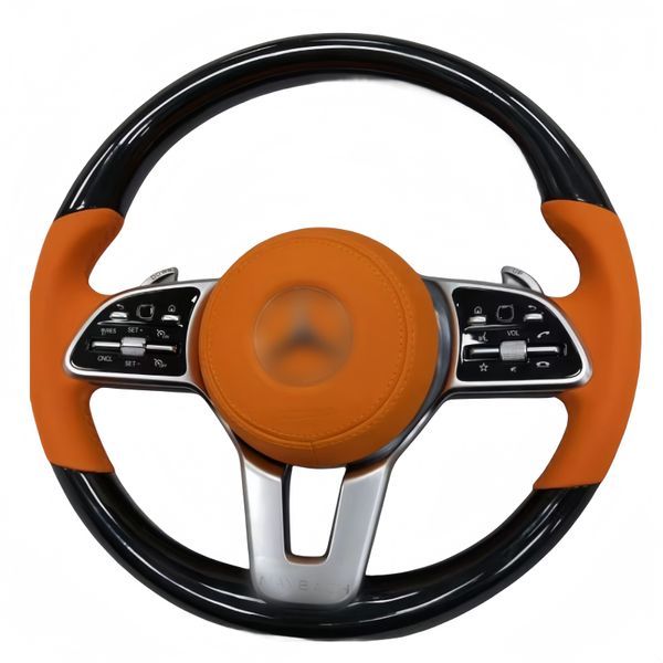 Adequado para volante Mercedes-Benz S-Class W221.O modelo antigo pode ser atualizado para o novo modelo e a instalação é simples.