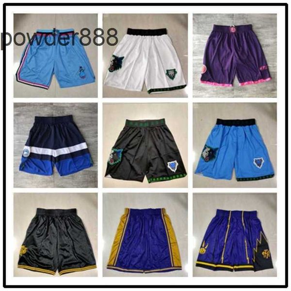 Pantaloni Hot Forest Wolves Bucks Fan High Street American Basketball Training Grande volume preferenziale