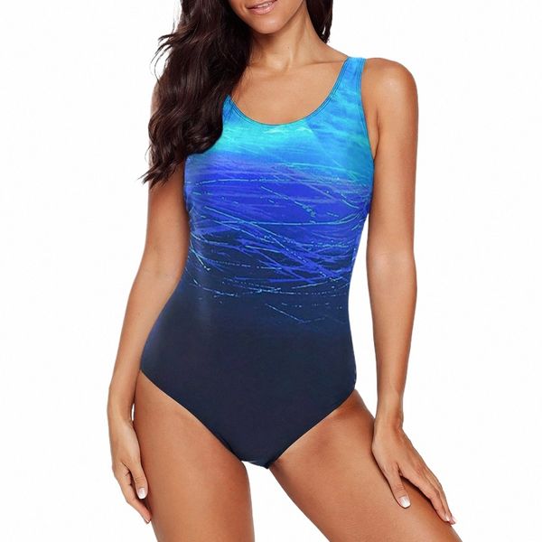 Damen Schwimmen gepolsterter Badeanzug Bikini Sets Bademode sportliches Baden für Badeanzug Frauen 77Jc #