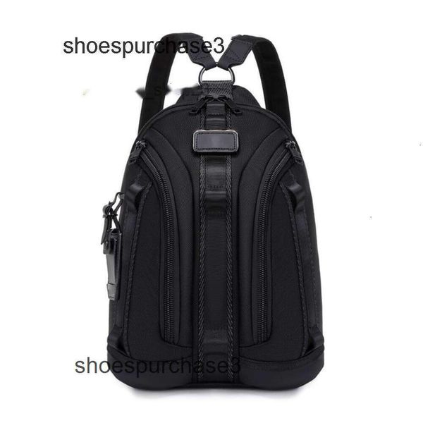 2024TUMII Nylon Three Crossbody Multi Initials Backpacks Bag TUMIiS Shoulder Double One Mens Sports Backpack Functional Ballistic Designer Casual New Chest 02JX