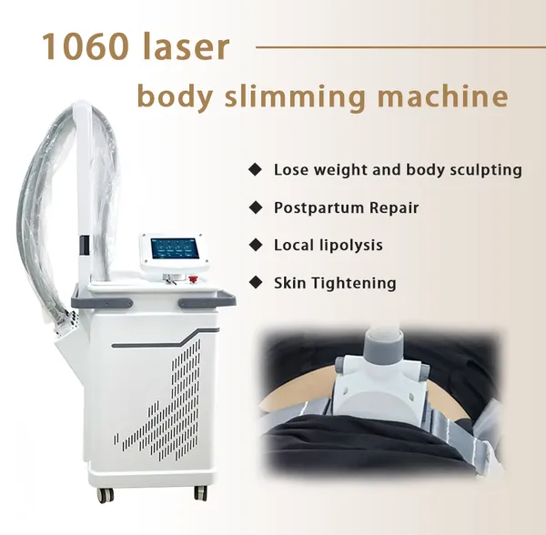 Máquina de emagrecimento corporal 1060nm esmagada bolismo de células gordas perda de peso equipamento de salão de beleza