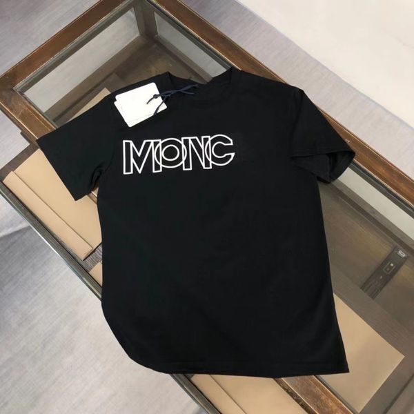 Verão Mens Designer Tees Casual Homem Mulheres Soltas Tees Com Letras Imprimir Mangas Curtas Top Venda Luxo Homens Camiseta Tamanho M-XXXXL