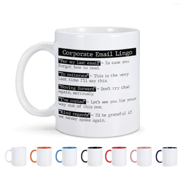 Tassen 1 Stück 11 Unzen Kaffeetasse Keramik Wasser Tee Milch Tasse für Freund Kollegen Frau Mann sarkastisches lustiges Geschenk