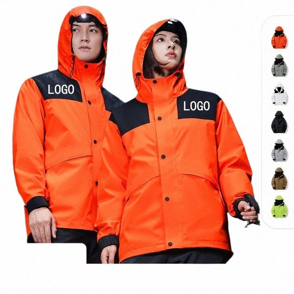 Benutzerdefinierte Ski Jacke Warme Männer Unten Jacke print logo Abnehmbare Jacke Verdicken Im Freien wasserdichte Winter Unten Mäntel A906 #