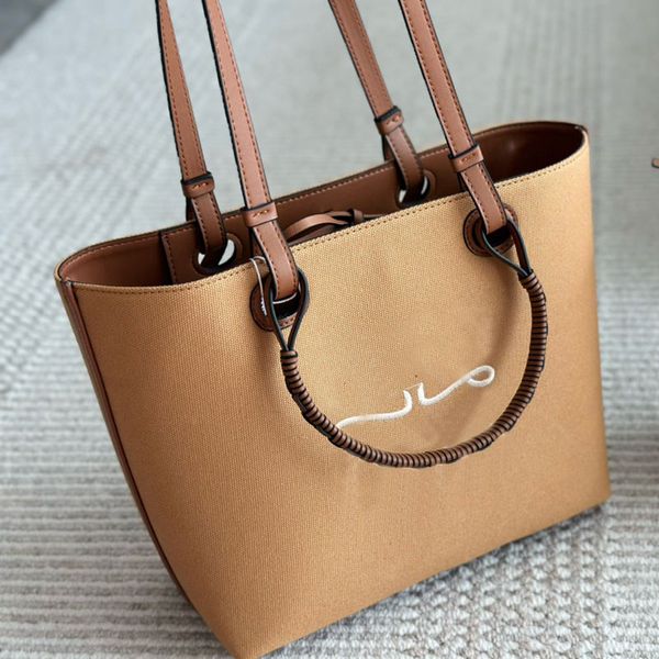 Totes Bag Mulheres Sacos De Ombro Bolsas De Designer Bolsa Anagrama Em Relevo De Couro Compras Totes Grande Capacidade Bolsa De Couro Clássico Sacos De Axilas