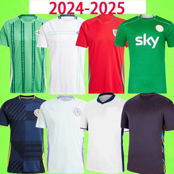 2024 Irlanda do Norte camisas de futebol FERGUSON 24 25 Escócia camisa de futebol uniforme da Inglaterra ROBERTSON BALE FODEN WILSON SKA BELLINGHAM WALES KANE RICE kit infantil