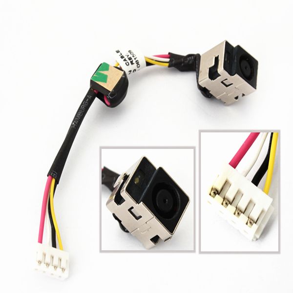 DC Power Jack Soquete Cabo Harness Plug Port DC301005Q00 Para HP Pavilion DV3-1000 Series dv3-1073ca dv3-1075ca dv3-1124ca dv3-1077ca dv3-1200 dv3-1100