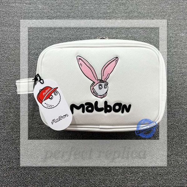 Malbon golf coreia original saco de golfe senhoras moda multifuncional saco de armazenamento ao ar livre leve bolsa 158