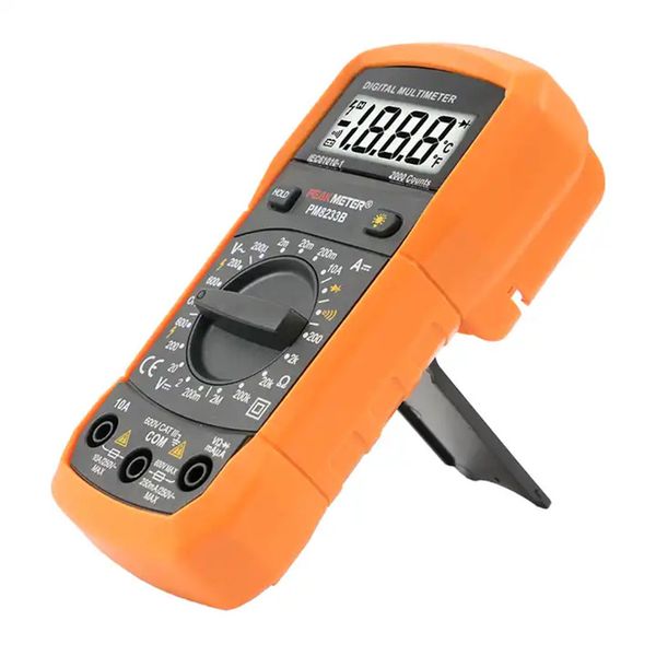 Multimeter 10A DC 600V Messung PM8233B AC DC Spannung und Diodentest Handheld Digital Multimeter