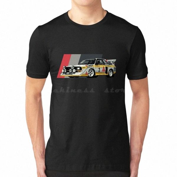 Sport S1 E2 Gruppo B Rally Car Stig Blomqvist Mikkola e Walter T Shirt Cott Uomo Donna DIY Stampa Sport S1 E2 q6qf #