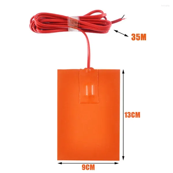 Tappetino riscaldatore in silicone per tappetino per blocco motore, serbatoio, coppa dell'olio, 100W, resistente alle alte temperature, durevole, facile da installare, pratico