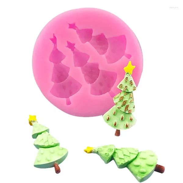 Backformen Weihnachtsbaum Silikonform Fondant Kuchen Schokolade Keksform