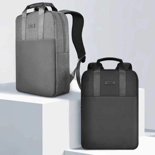 Laptoptaschen Rucksack WIWU für Damen Herren Reiserucksäcke Große Kapazität Schultasche MacBook Air 15 Wasserdicht Damen 24328