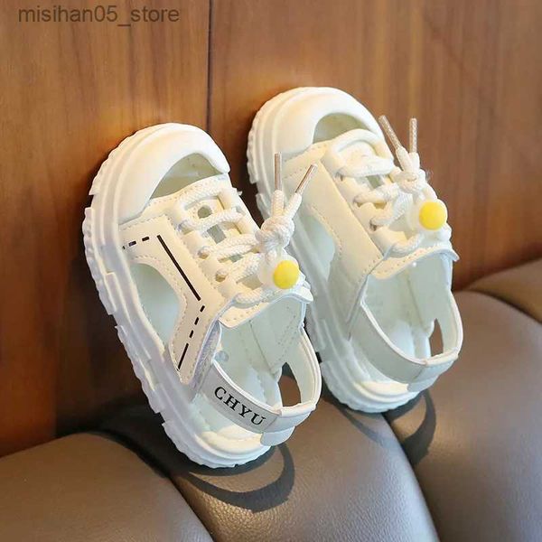 Sandalet 1-6 Yıllık Çocuklar Eva Sandalet Erkek Ayakkabılar Bahar ve Sonbahar Spor Bebek Sandalet Açık Plajı Okul Öncesi Ayakkabılar Kızlar Sandalet Q240328