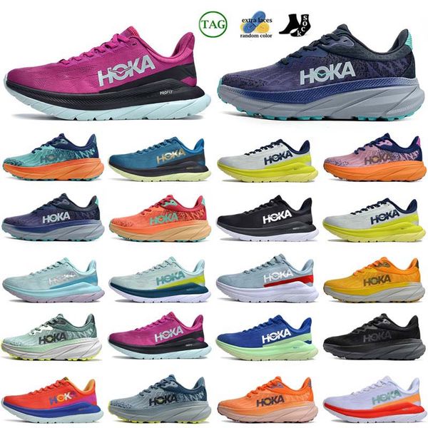 hokkaa oon Boondi 8 Scarpe da corsa stivali locali o negozio online allenamento Scarpe da ginnastica Stile di vita accettato Assorbimento degli urti autostrada Designer Donna Scarpe da uomo 36-48