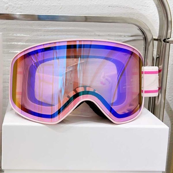 Cl Kayak Goggles Kayak Gözlükleri Kar Snowboard Gözlükleri Erkek ve Kadın Anti-Fog Profesyonel Kış Gözlükleri Tasarımcılar Stil Özel Çerçeve Tasarım Gözlük Kutu