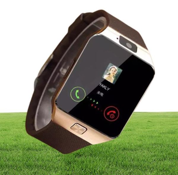 DZ09 Relógio Inteligente Dz09 Relógios Wrisbrand Android iPhone Relógio Inteligente SIM Inteligente Telefone Móvel Estado de Sono SmartWatch Retail Pack2764464