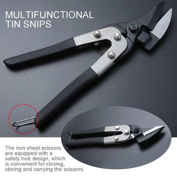 Инструменты Ножницы для ПВХ Станок для резки труб Профессиональные ножницы для резки металлических пластин Промышленный резак для железа Многофункциональные ножницы для жести