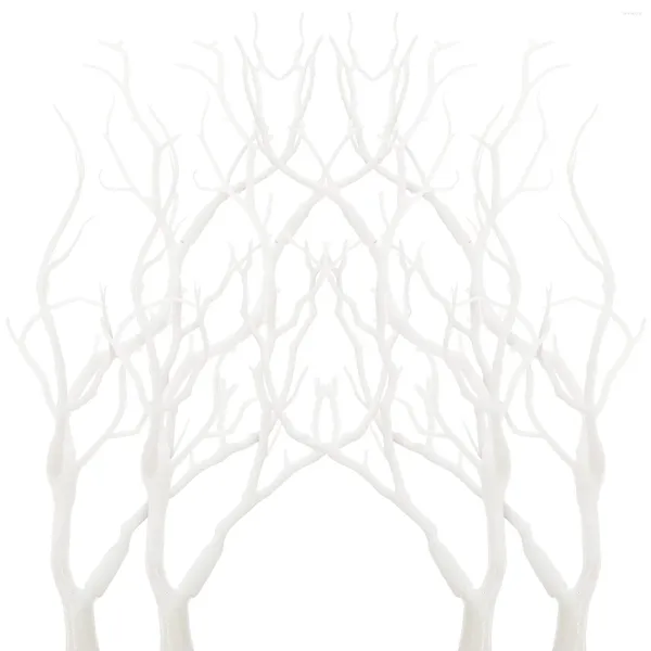 Fiori decorativi 4 pezzi Accessori per corna finte Fascia per capelli Rami fai da te Corna artificiali Ramoscelli per alberi Puntelli per layout Halloween Creativo Falso