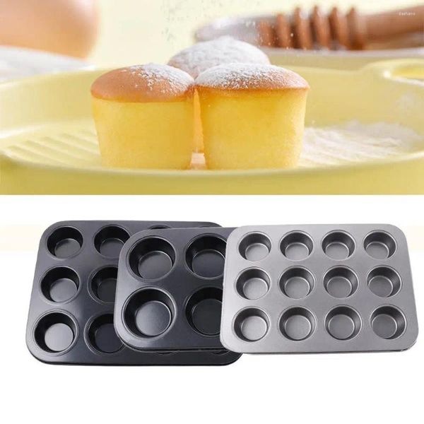 Baking Tools 6/12 Holes Safe Metal DIY Cupcake Pan Dish Tray Mold SteelHome, Furniture & DIY, Cookware, Dining & Bar, Baking Accs