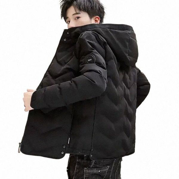Мужское стеганое пальто Короткие пуховики для мужчин Парки с капюшоном Inter Special Padding Дешевая одежда Стеганая корейская роскошная одежда 2023 W32x #