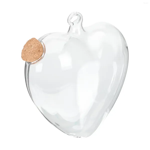 VASI DECIVI DA HOME Origami Wishing Bottle Transparent O occhiali per paesaggi Contenitori con coperchi Craft Bride