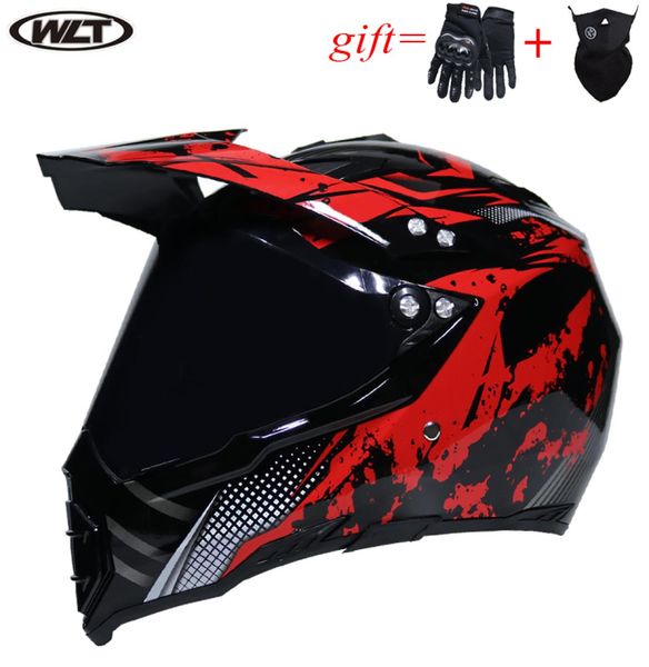 Caschi motocross Off Road Motocicletta Capacete Casco Cross Casco moto Casco integrale visiera8997206