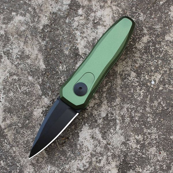 Tunafire 7500 Автоматический карманный нож Черный/зеленый алюминиевый сплаво