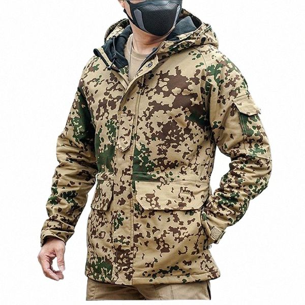 Camo G8 Outdoor Taktische Jacken Männer Winter Warme DPM Windjacke Kampf Mit Kapuze Mäntel Wasserdichte Feld Flecktarn Jacke z46C #