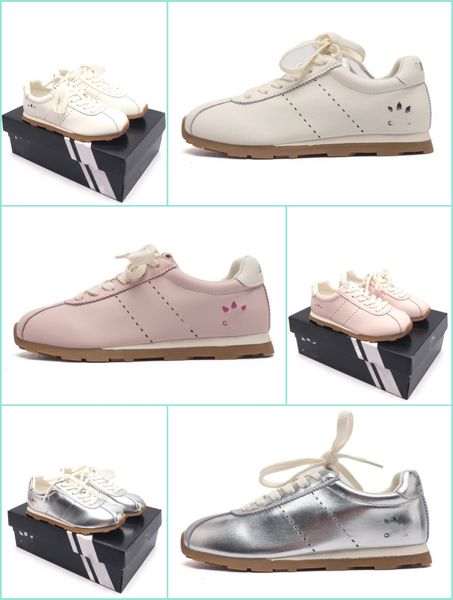 Sapatos de grife tênis feminino treinador tênis menina Top marca listrada moda retro couro mulheres de alta qualidade pousio Tendências vão com tênis clássicos para meninas