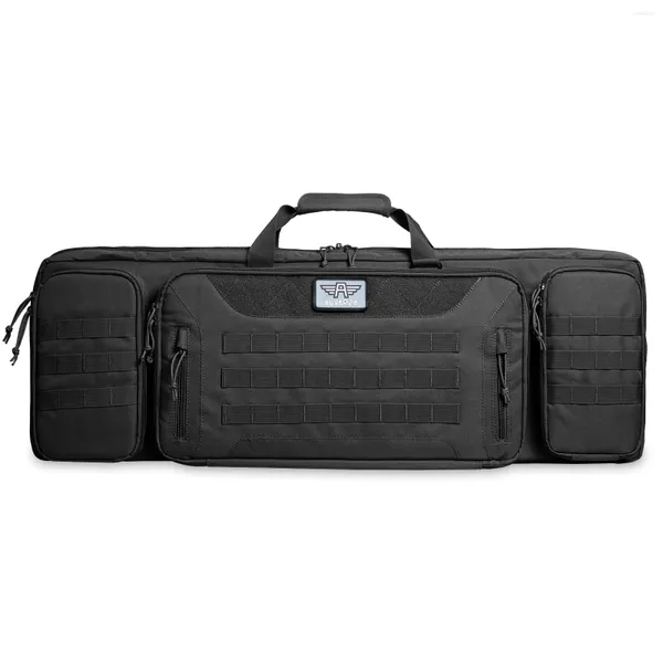 Sacos de armazenamento 36in 1000D Nylon Soft Case Bolsa de Ombro Alça Ajustável Molle Coldre para Caça ao Ar Livre Tiro Esportes