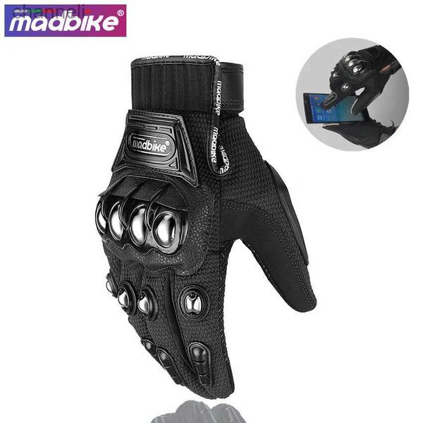 Taktische Handschuhe Touchscreen Sicherheit Neue Harte Knuckel Männer Messing MTB Motorrad Schutz Schießen Kampf Jagd Selbstverteidigung YQ240328