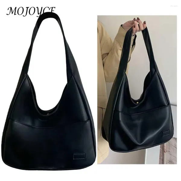 Umhängetaschen für Damen, Vintage-Stil, Hobo-Tasche, trendige PU-Leder, große Kapazität, Umhängetasche, Achselhöhle, weicher Unterarm, tägliches Dating